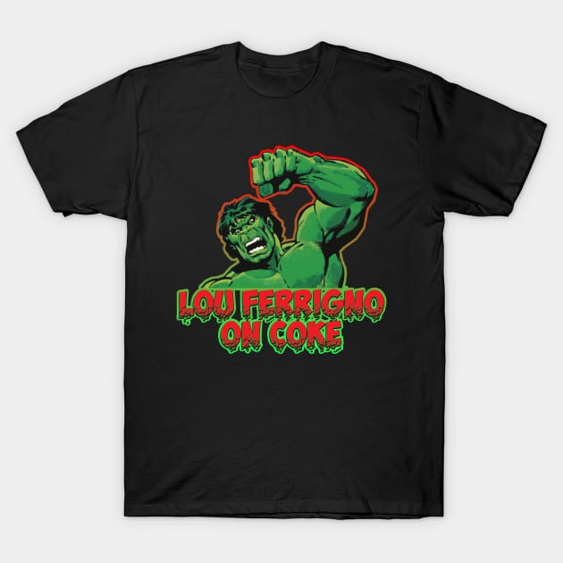 Lou Ferrigno on Coke T-Shirt by DIGABLETEEZ